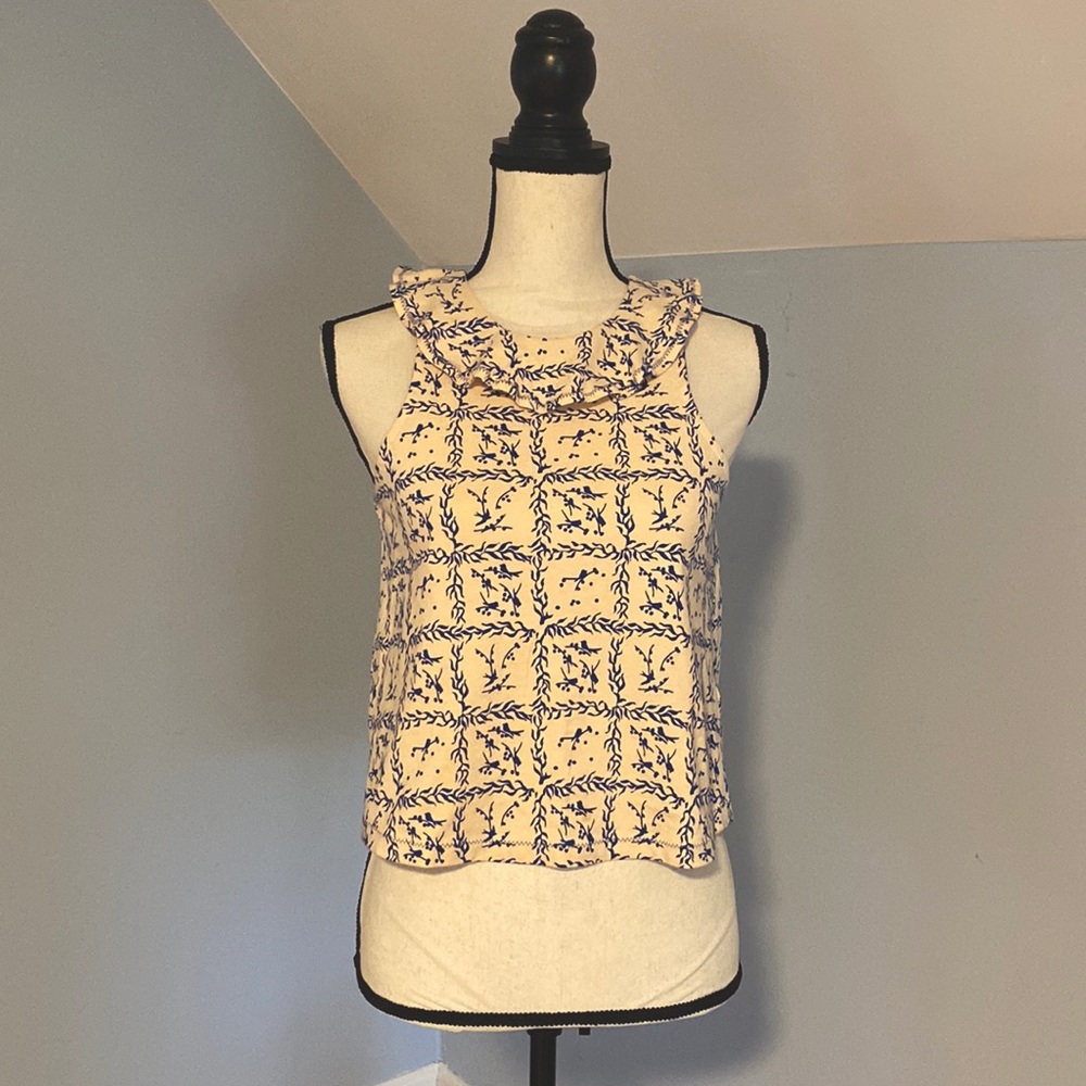 & Other Stories Ruffle Tank